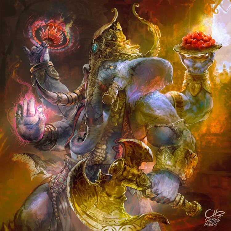 Shri Vishnukrutam Ganesha Stotram